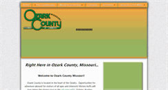 Desktop Screenshot of ozarkcounty.net